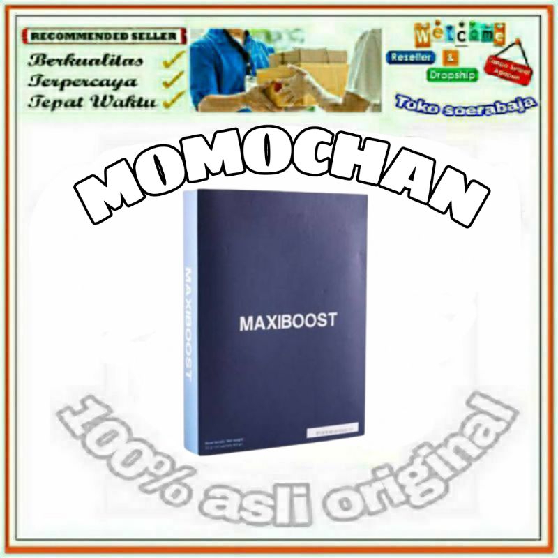 

Maxi boost Original Maxiboost 1 box Isi 10 sachet