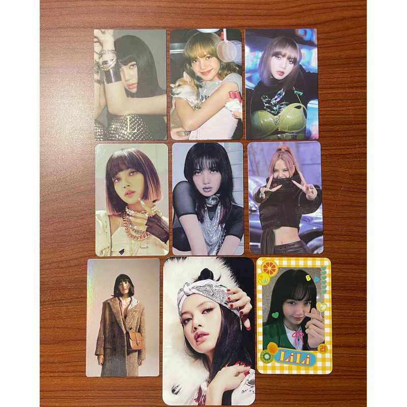 OFFICIAL PHOTOCARD PC LISA LALISA BLACKPINK PART 5