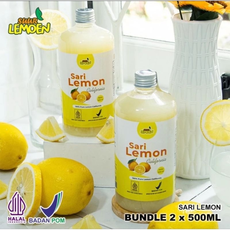 

Sari Lemon Murni California Tanpa Campuran 100% Pure Lemon California Untuk Diet Detox Imunitas