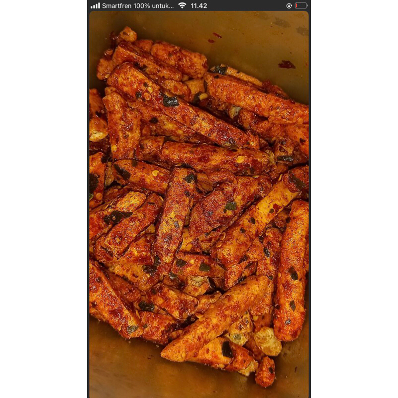 

Basreng pedas asin