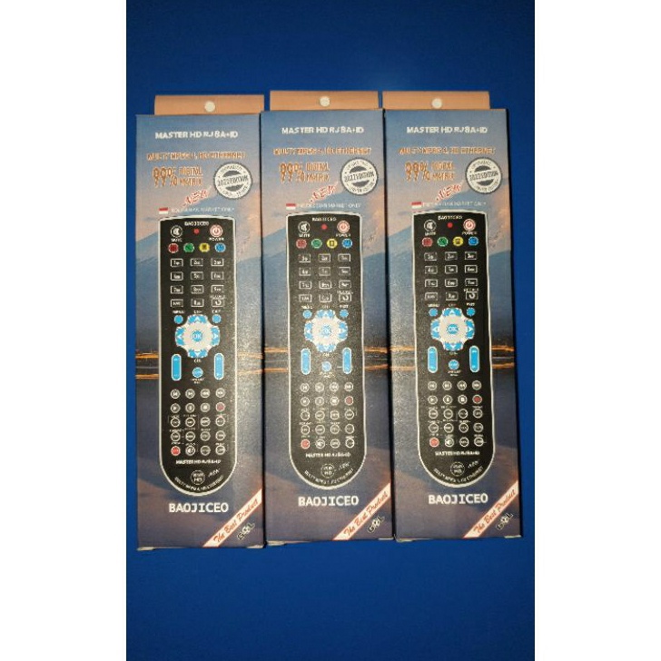 Bonus remot multy master hd mp4 orinaluntuk reciver indihome BAOJI