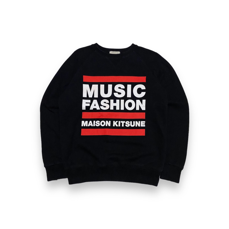 Maison Kitsune Music Fashion sweatshirt authentic original