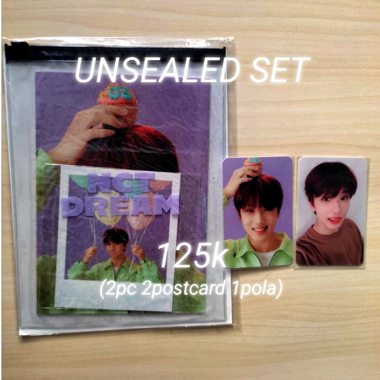 jisung photopack sg21 season greetings 2021 nct dream official merch photocard postcard polaroid mur