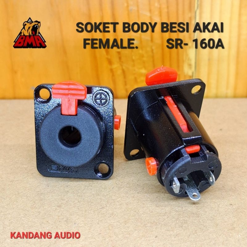 SOKET BODY BESI AKAI FEMALE  BMA SOKET BESI AKAI FEMALE BMA SR- 160A