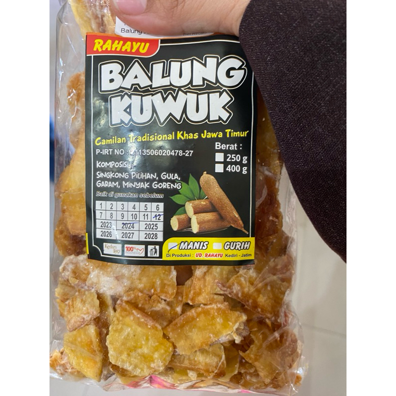 

Keripik Balung Kuwuk Berat 250 Gram