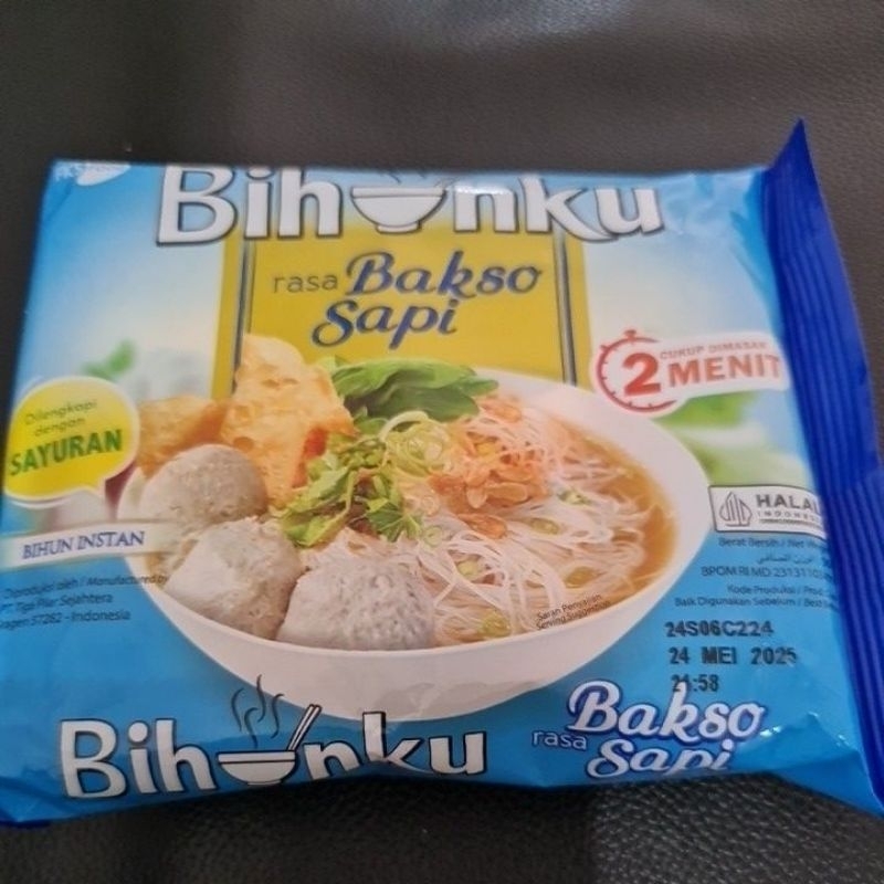 

Bihunku Rasa Bakso Sapi isi 50gram