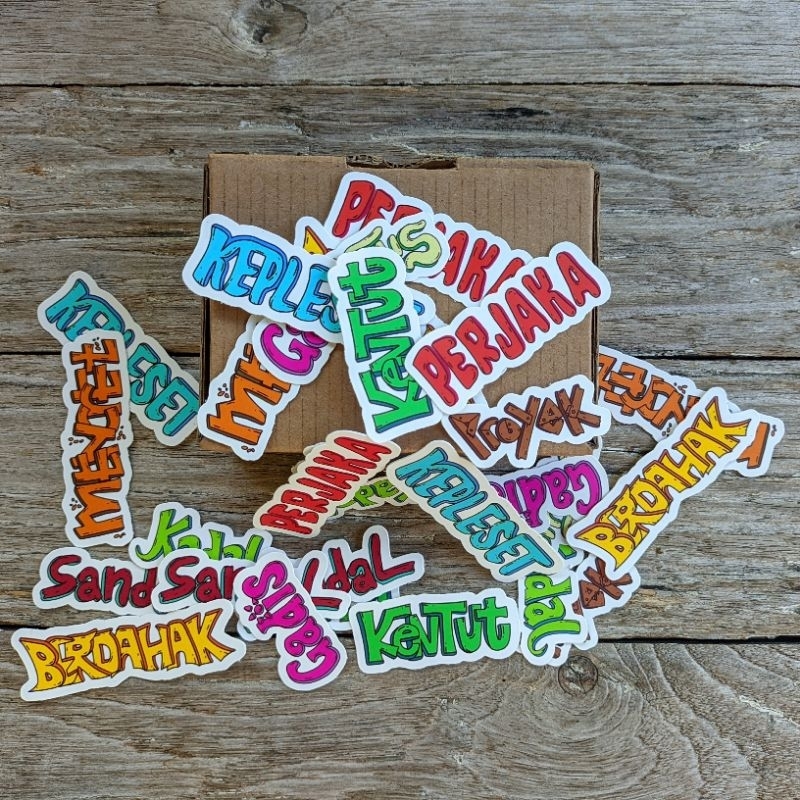 

DUA KATA LUCU‼️STIKER CUTTING (LIMITED EDITION)