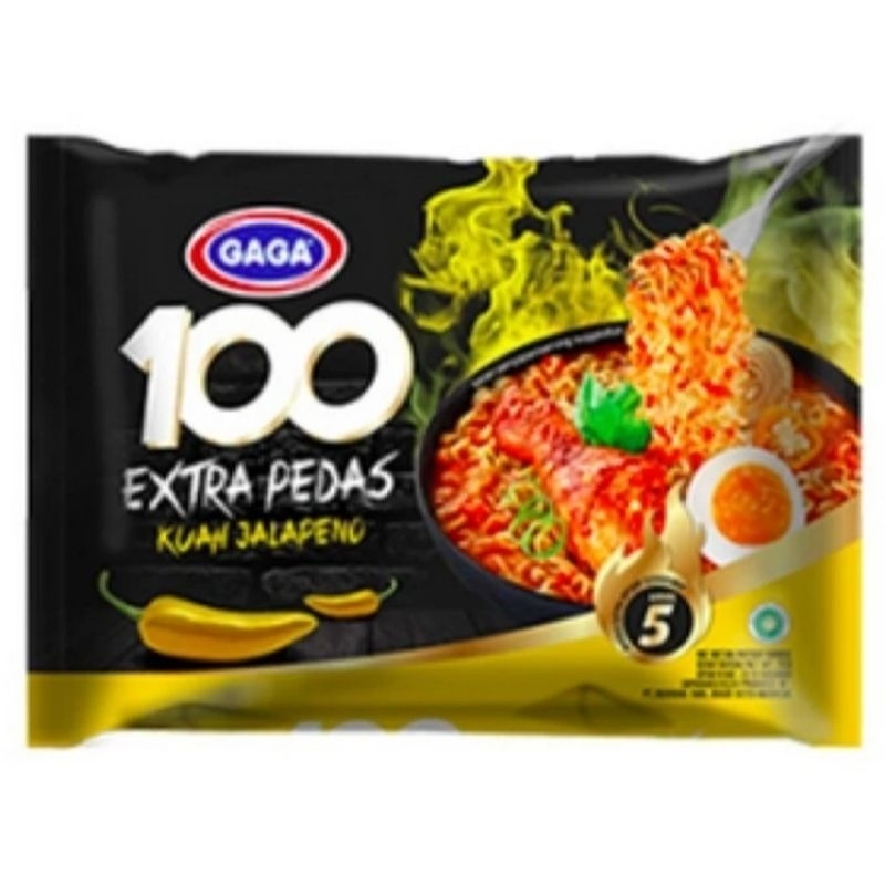

MIE 100 EXTRA PEDAS KUAH JALAPENO ISI: 75GR