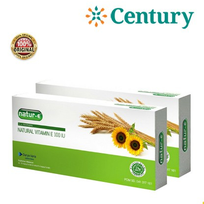 Natur E 16 Soft Capsul 100 IU / Harga tercantum untuk 1 Box / Vit E / Vitamin E / Kesehatan Kecantik