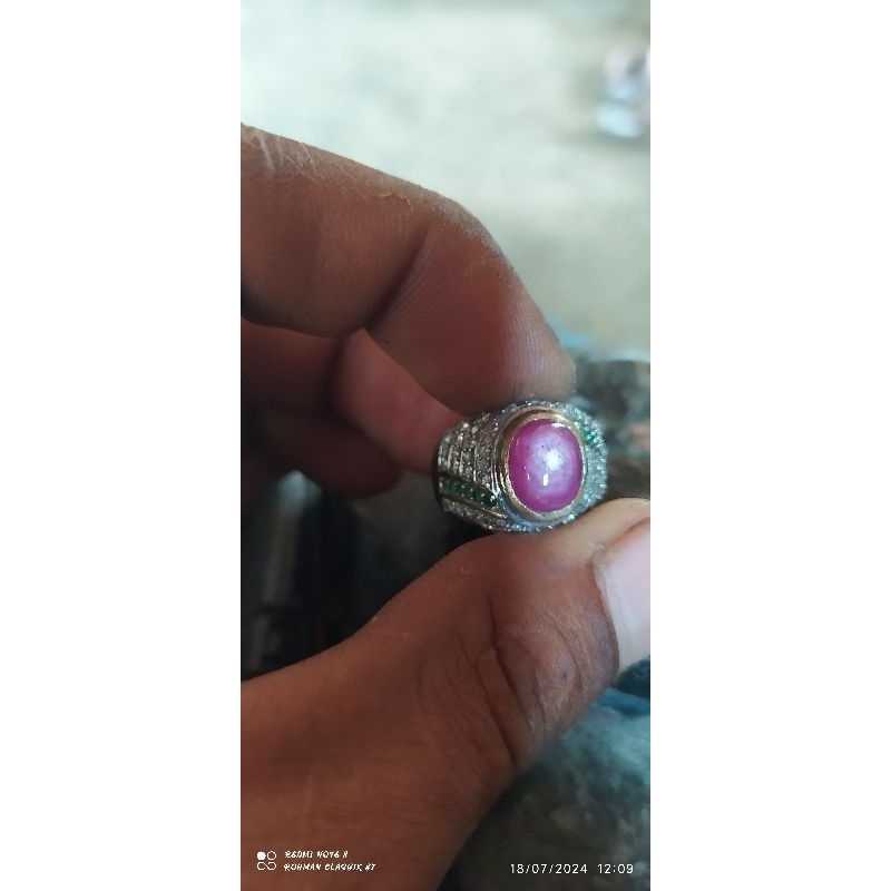 batu akik ruby star burma