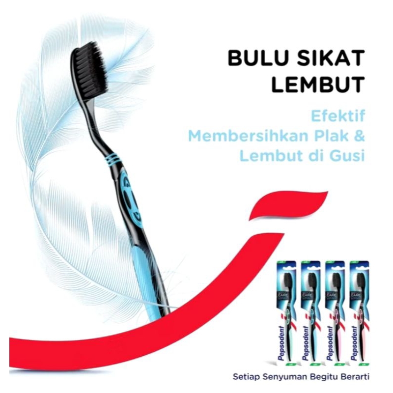 Pepsodent Sikat Gigi Gentle Care Soft