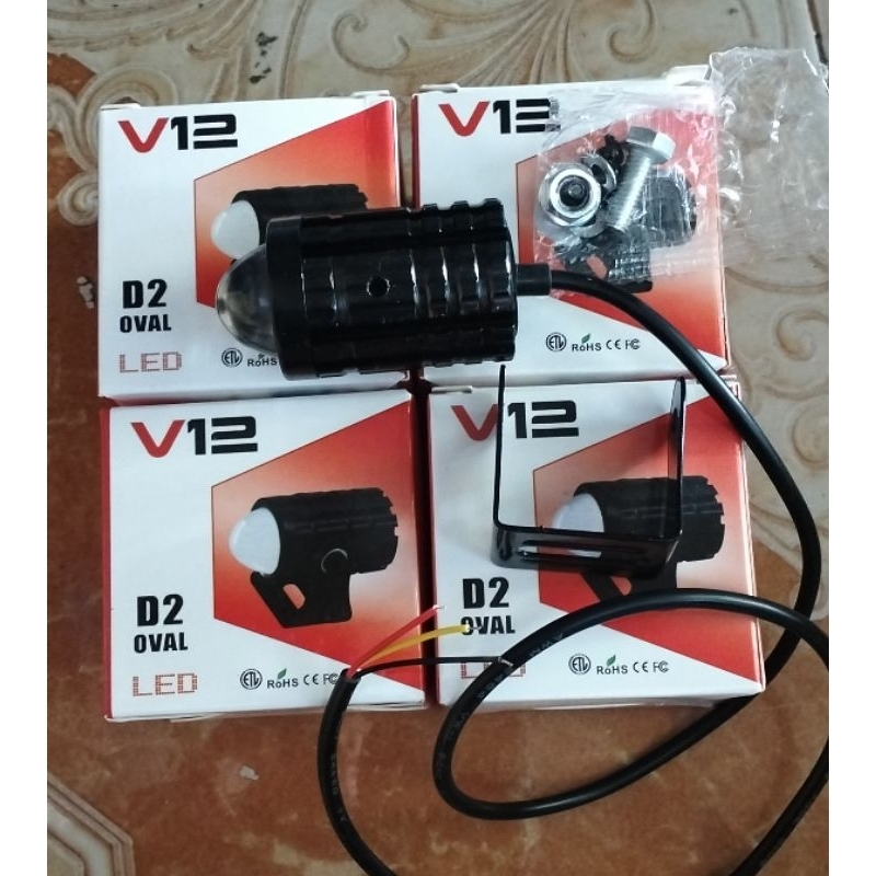 Lampu D2 V12 vinyx 10W SATUAN