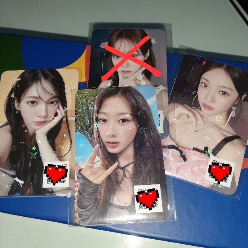 PHOTOCARD AESPA POTD QR SET KARINA GISELLE NINGNING