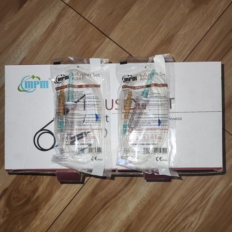 Gea infusion set / infus set dewasa dan anak per pcs