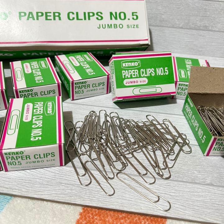 

Paper Clip KENKO JUMBO size no. 5 Klip Kertas Besar per Box