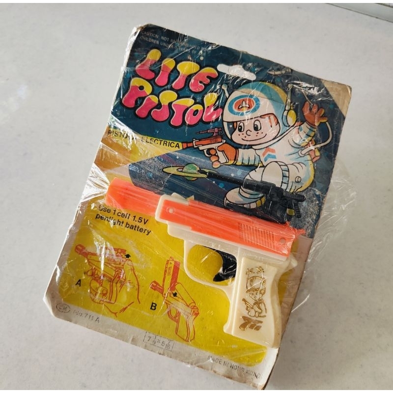 mainan pistol space gun jadul