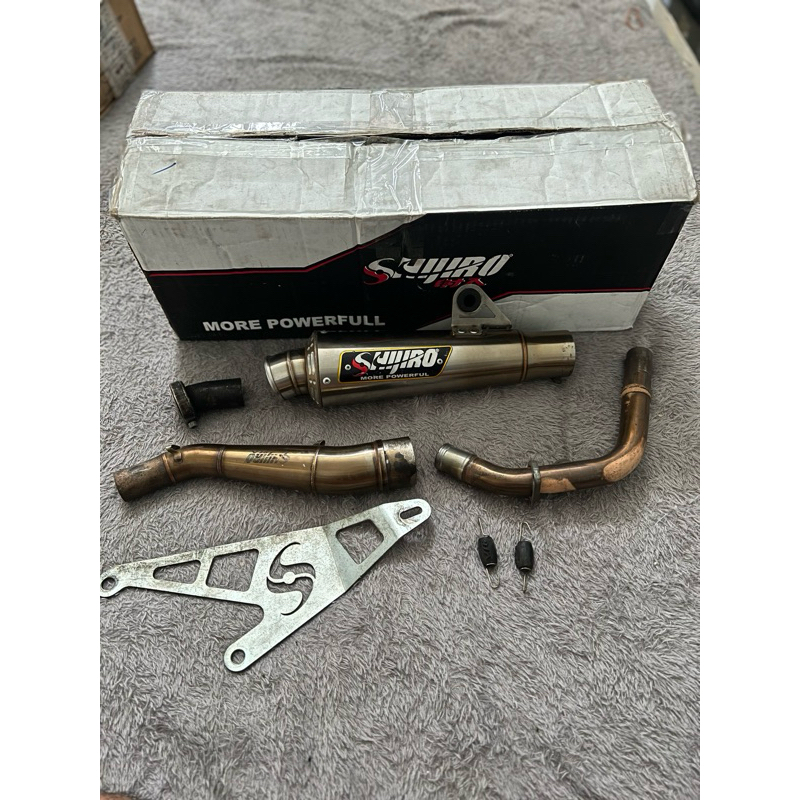 kenalpot shijiro m3 long vespa matic sprint/prima
