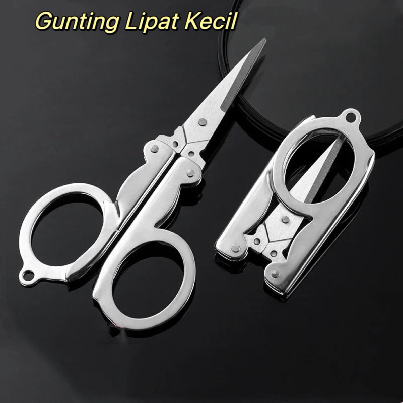 

Gunting Lipat Kecil Saku / Hero Trip Folding Scissors Stainless Steel / Gunting Lipat Kecil Stainless / Gunting Lipat Mini