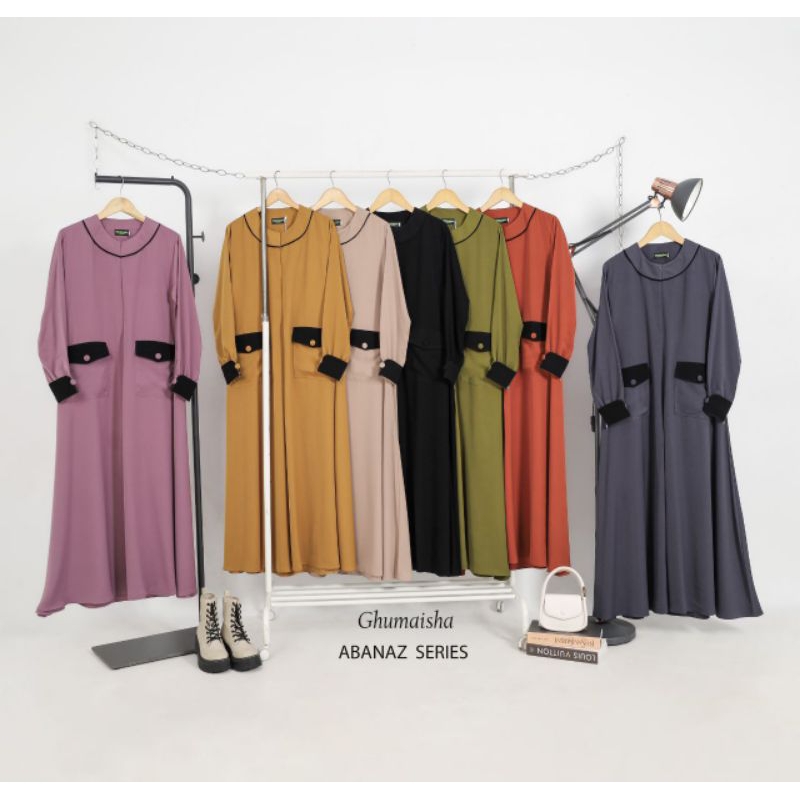Gamis Abanaz (Abaya Nazwa) Original Ghumaisha
