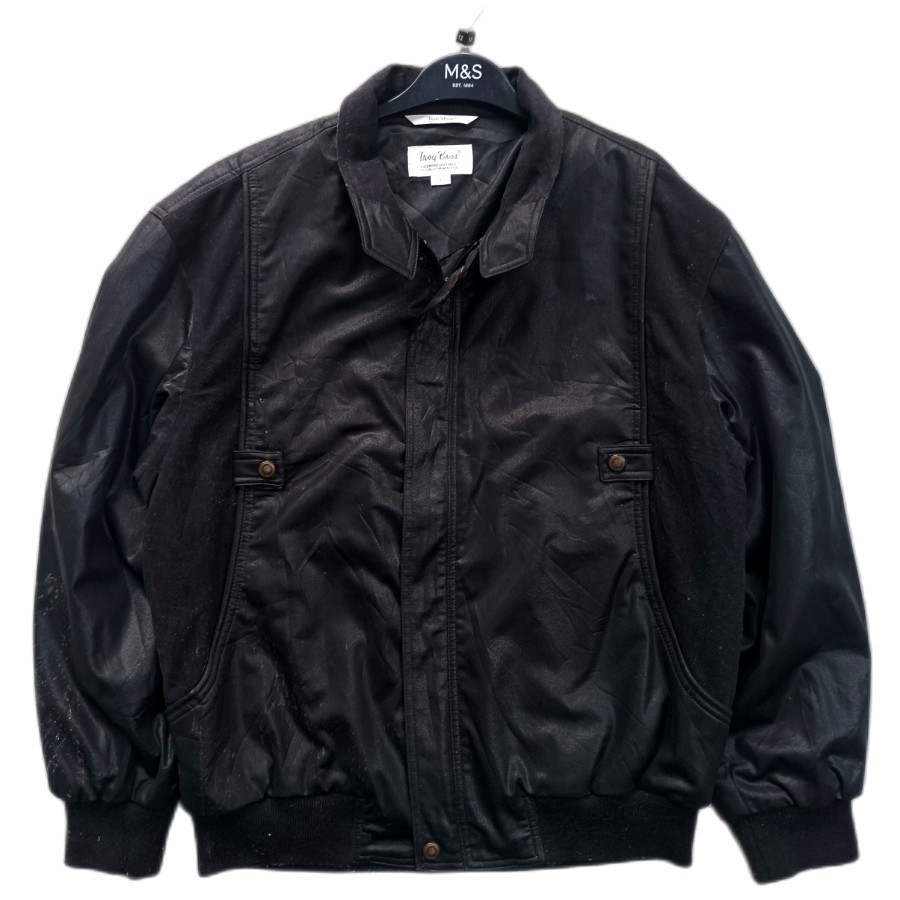 jaket vintage Troy Bros casual flight jacket boxy