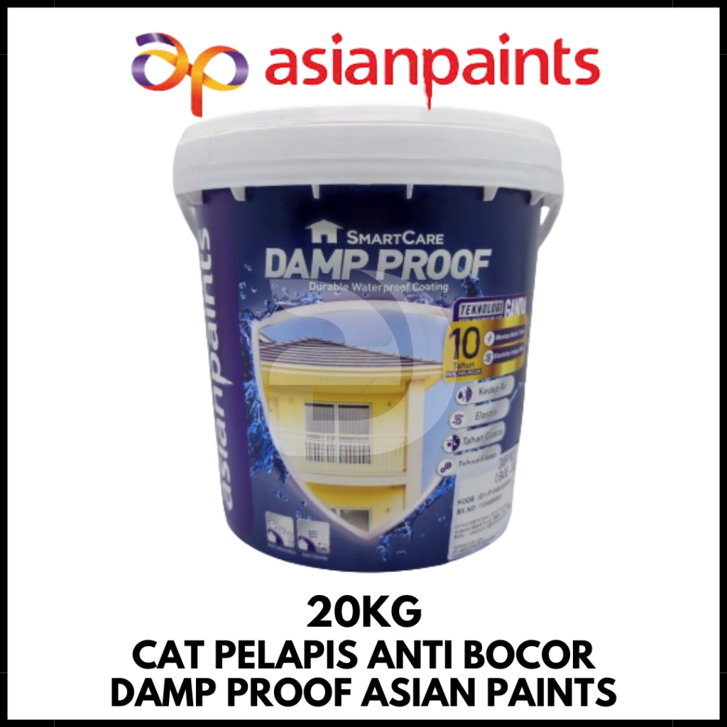 Cat Pelapis Anti Bocor Damp Proof Asian Paints Pail 20Kg