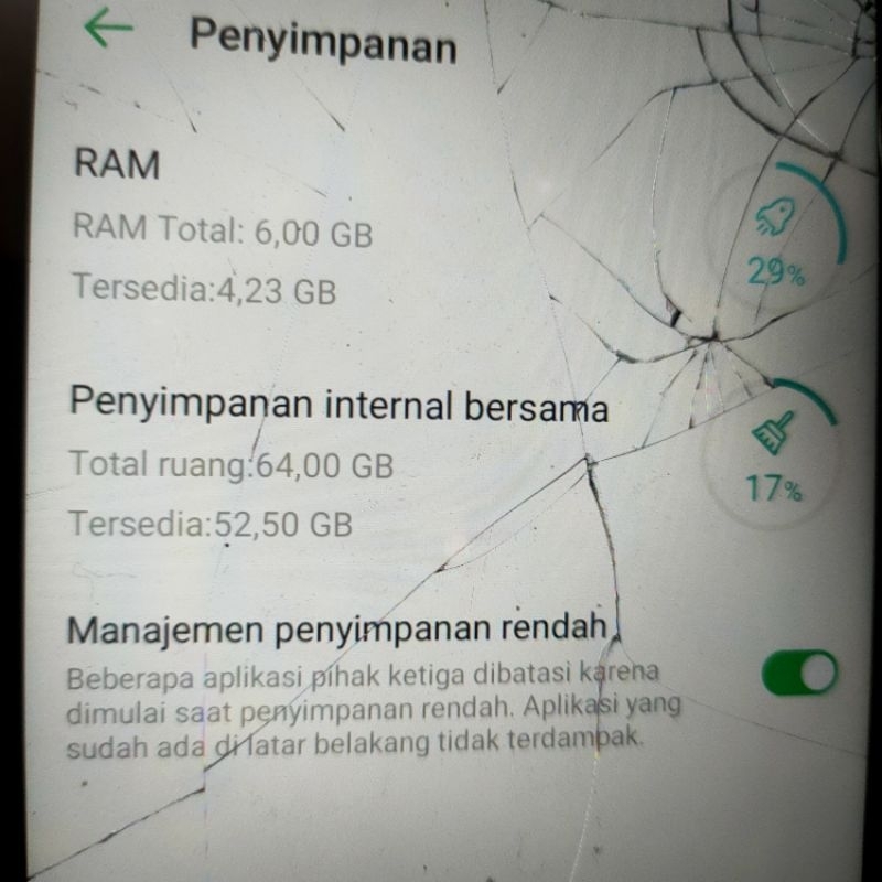 Mesin Infinix note8 Normal