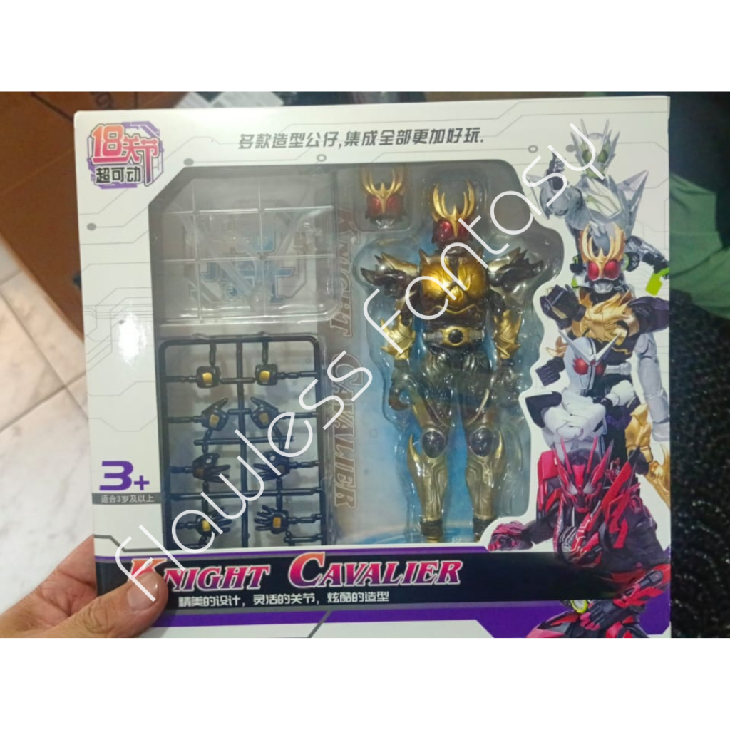 Knight Cavalier Kamen Rider Tokusatsu Rider Kuuga Ultimate Rising Form Action Figure