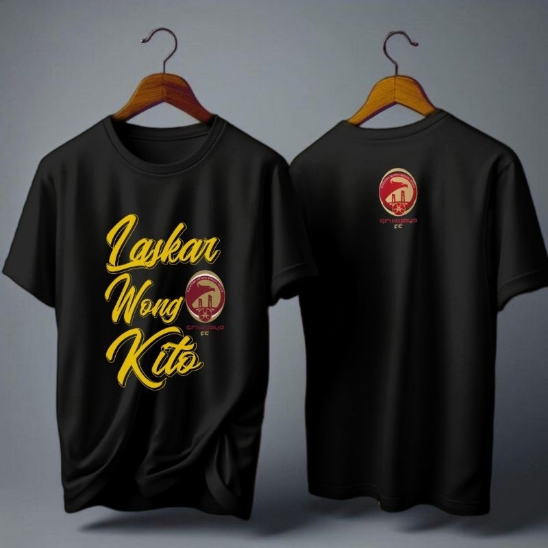 kaos Sriwijaya FC Hitam Tshirt terbaru