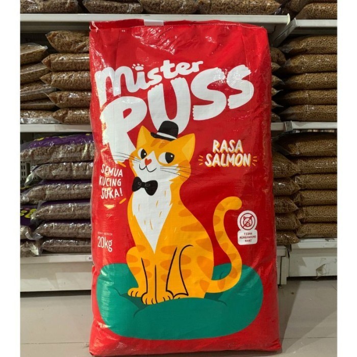 Mister Puss 20kg 20 kg Makanan Kucing Dry food / Cat food
