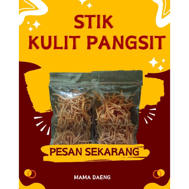 

ENAK NI! STIK KULIT PANGSIT (85 gram)