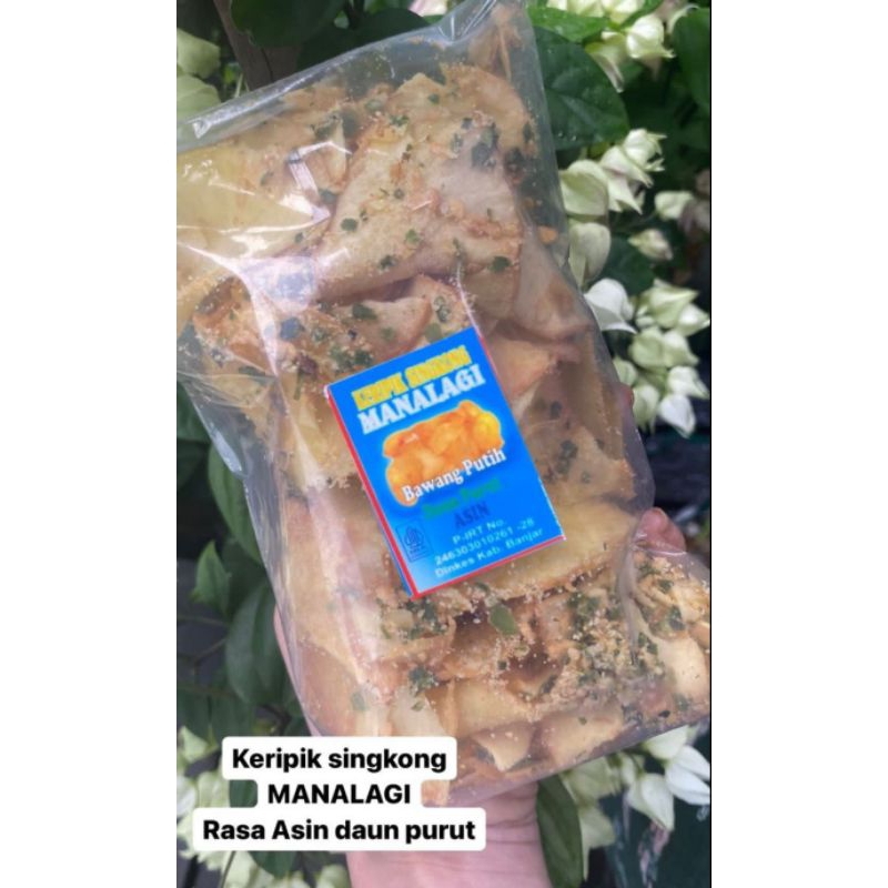 

KRIPIK SINGKONG MANALAGI ASIN & PEDAS JERUK PURUT