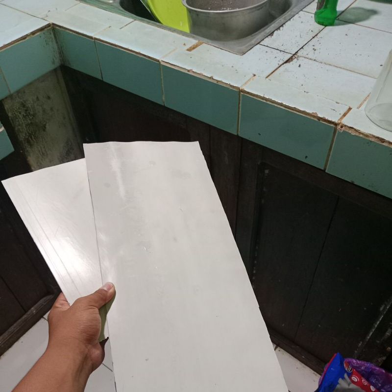 PVC LEMBARAN dari pipa paralon