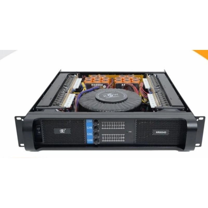 POWER AMPLIFIER RDW NR 8004 DX 4 CHANNEL