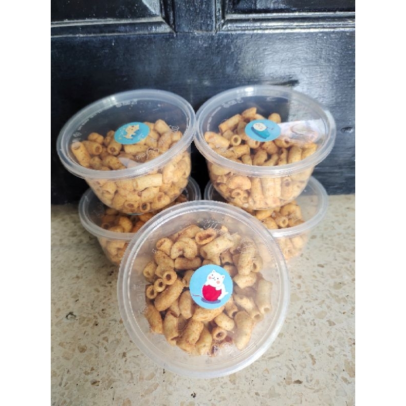 

camilan makaroni bantat rasa jeruk pedas beli 10 gratis 2