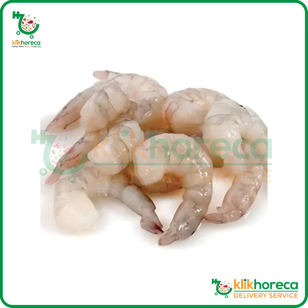 

Udang Vaname Peeled 1 Kg UK 41-50 | Vannamei Prawn