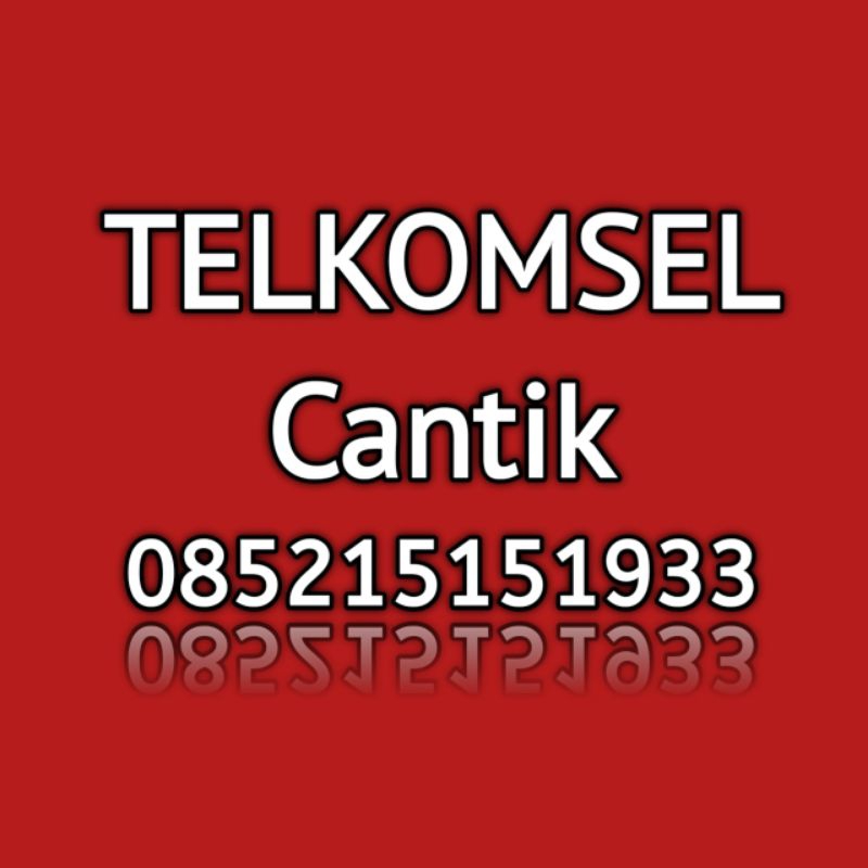 nomor cantik simpati telkomsel as 1515 1933 ( 933 )
