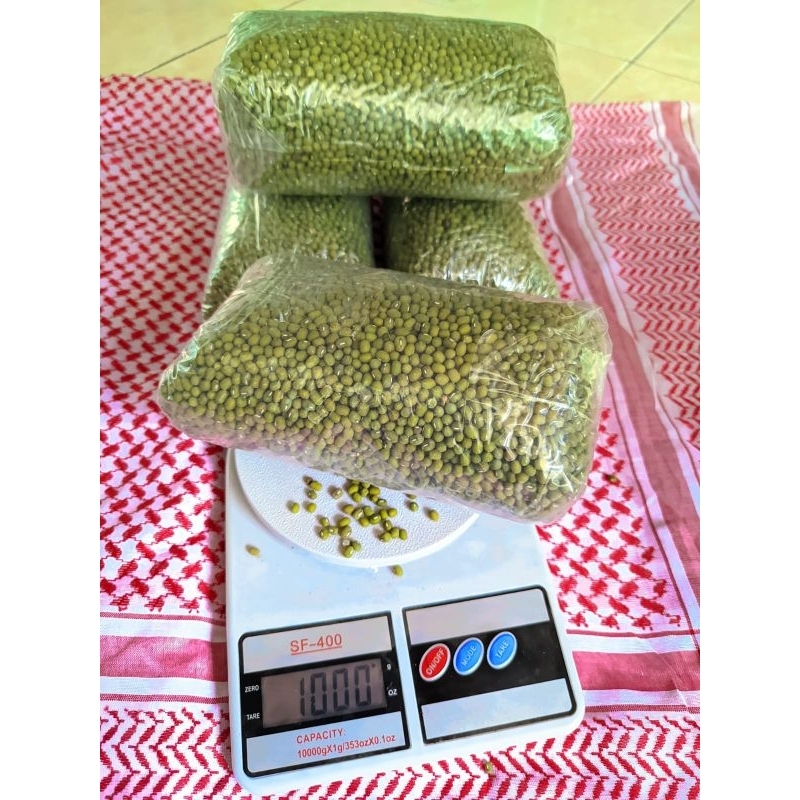 

{PROMO} Kacang hijau 1kg/kacang hijau mentah/kacang hijau lokal Madura.