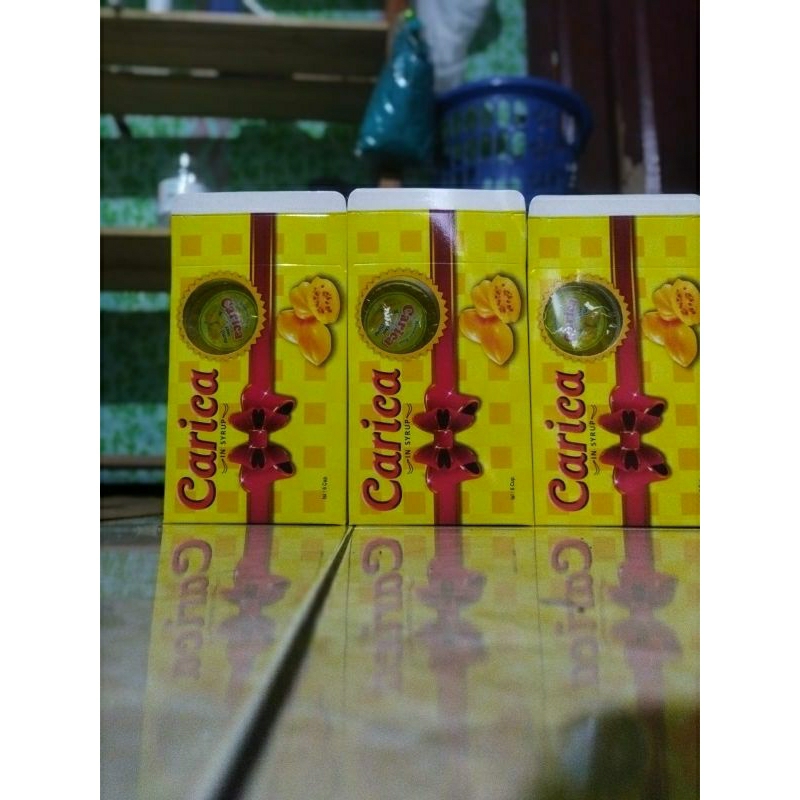 

Manisan Carica Dieng Isi 6 Cup-Isi 10 Cup-100% Gula MURNI- Carica Khas Dieng Wonosobo