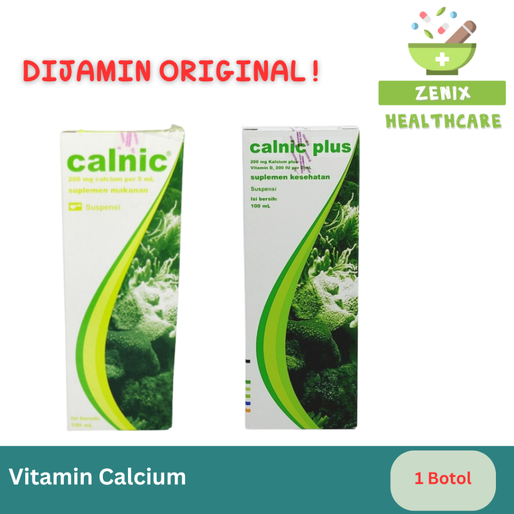 Calnic/Calnic Plus Sirup - Vitamin Calcium