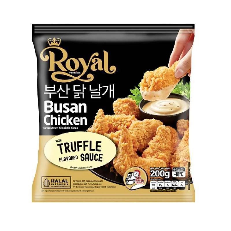 

Belfoods Royal Busan Chicken 200 gr