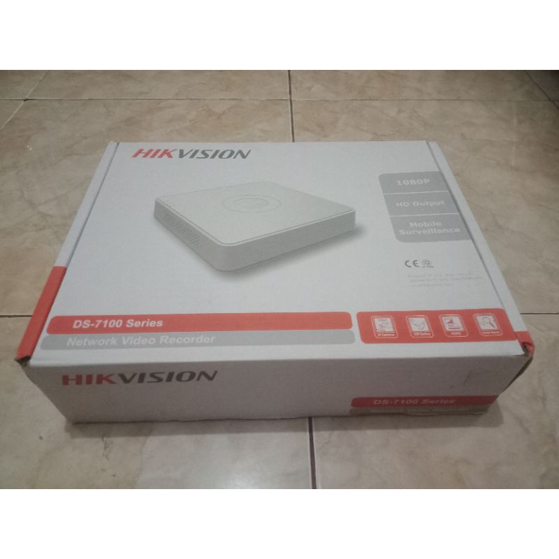 NVR Hikvision DS-7100 Series untuk IP Camera (seperti baru jarang dipakai)