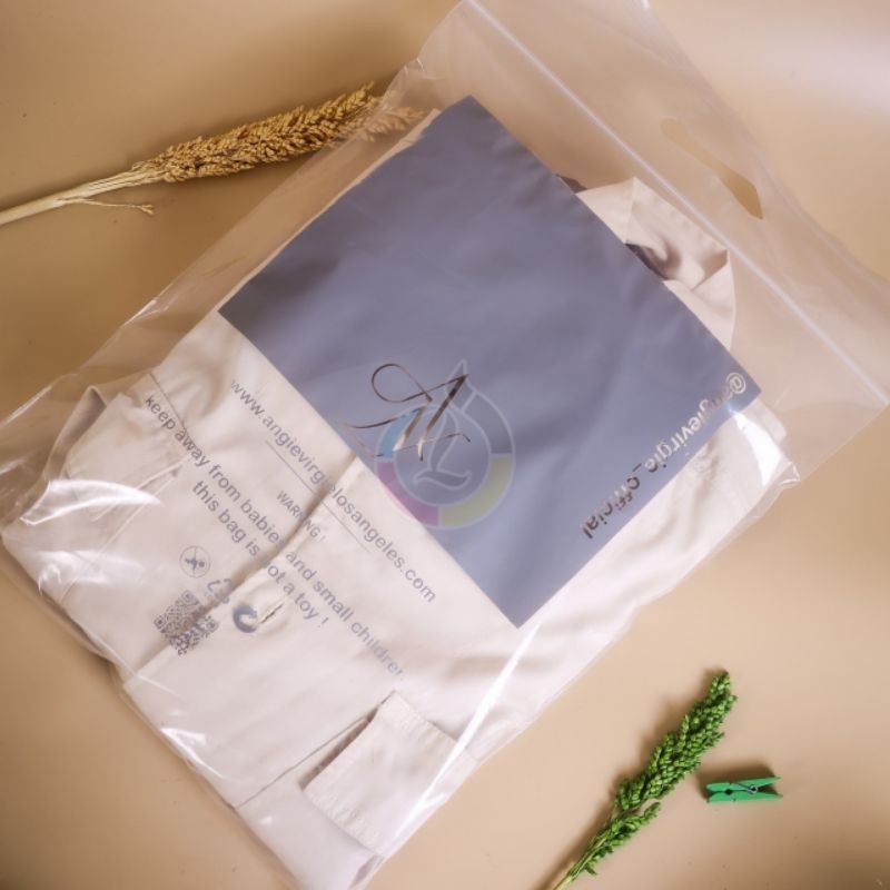PLASTIK PE klip plong, kantong plastik, kresek, packaging shoppingbag
