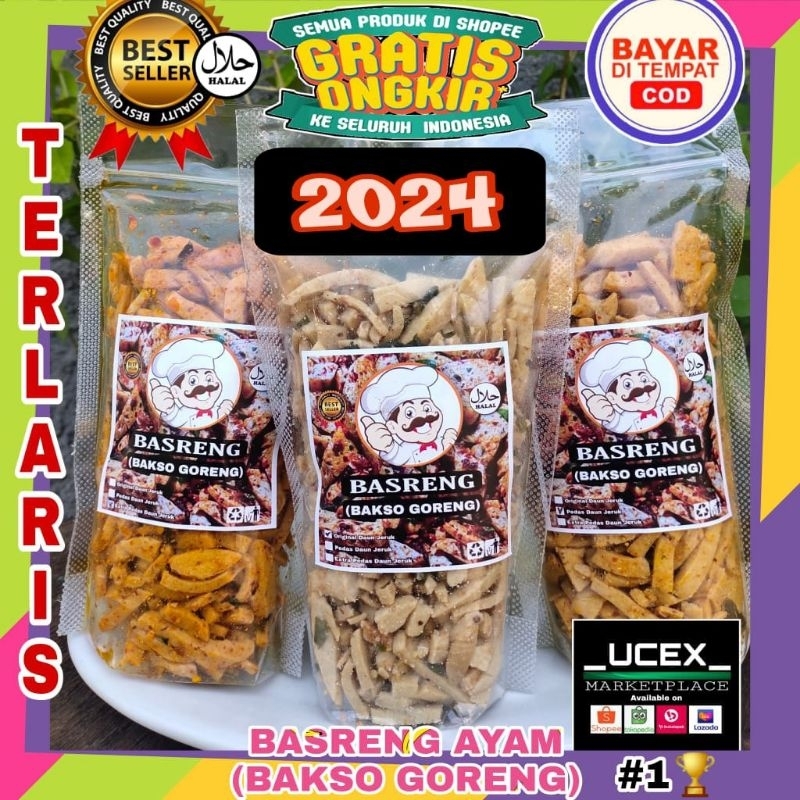 

PROMO! BASRENG (BAKSO GORENG 100GR) STICK AYAM DAUN JERUK (HALAL) BEDA DARI YANG LAIN! TERENAK DAN TERLARIS! PREMIUM! NAGIH DAN NAGIH!,CEMILAN HALAL,