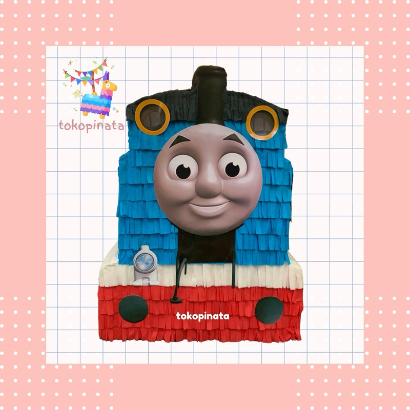 Pinata Thomas n Friends / Pinata Karakter Thomas and Friend / Pinata Thomas Train