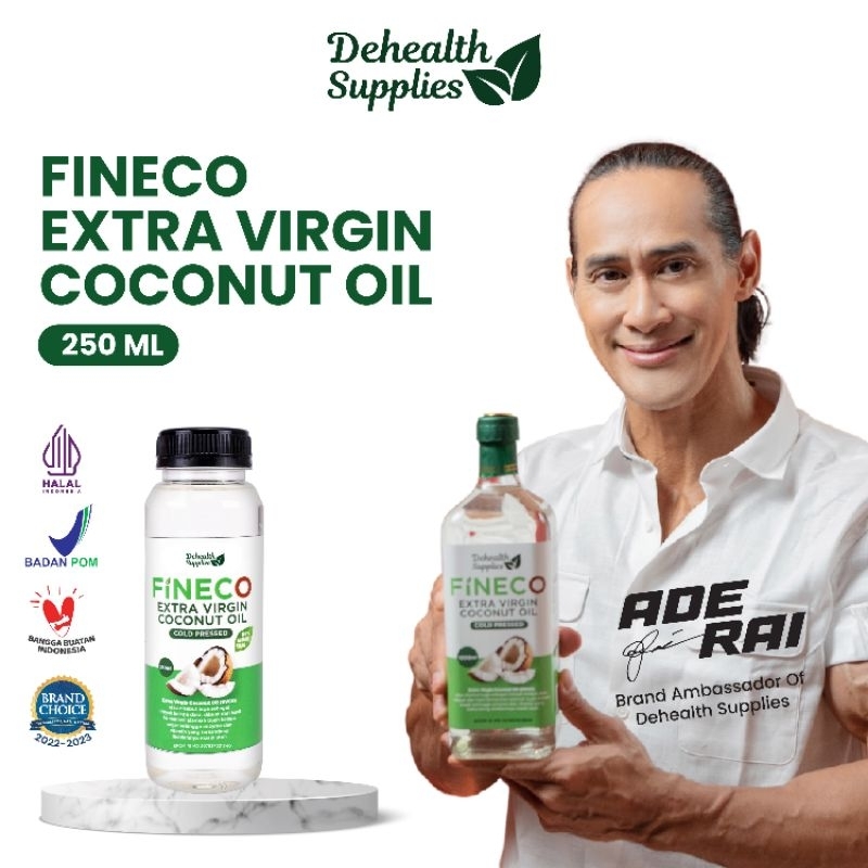 

Dehealth Supplies Fineco Extra Virgin Coconut Oil Botol Plastik 250ml