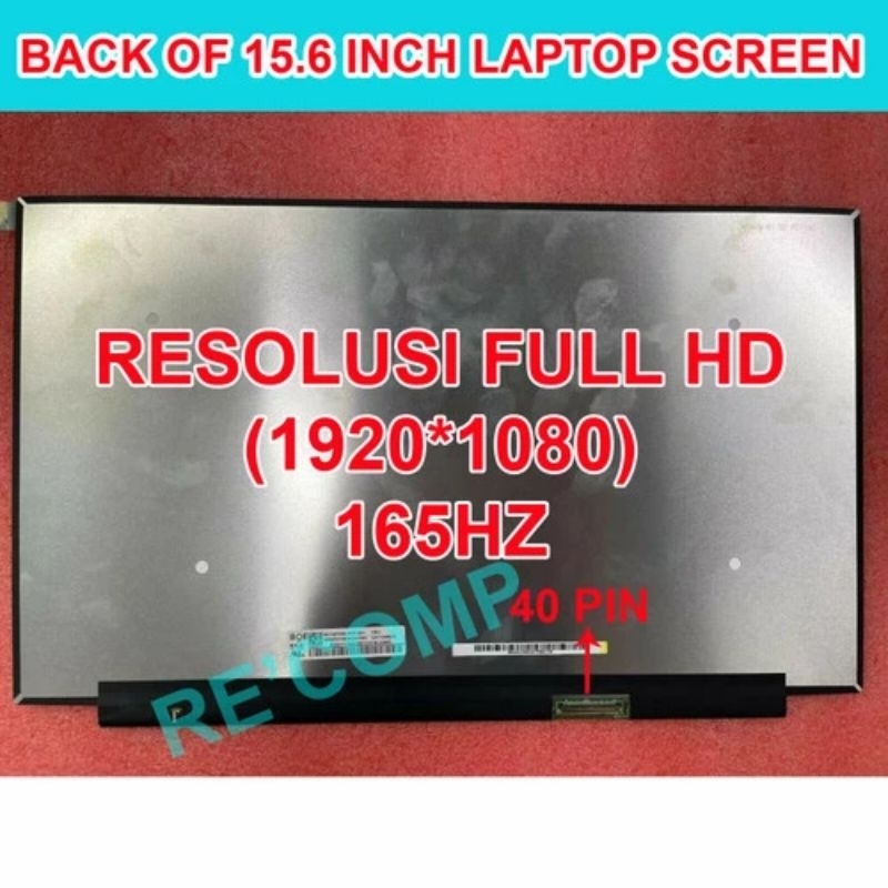 Layar Led Lcd Laptop Acer Nitro 5 AN515-58 15.6 INCH FULL HD 165HZ