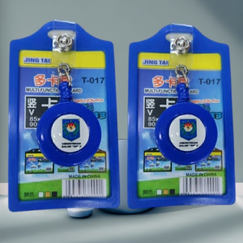 

id card yoyo Kemendagri name tag Kemendagri