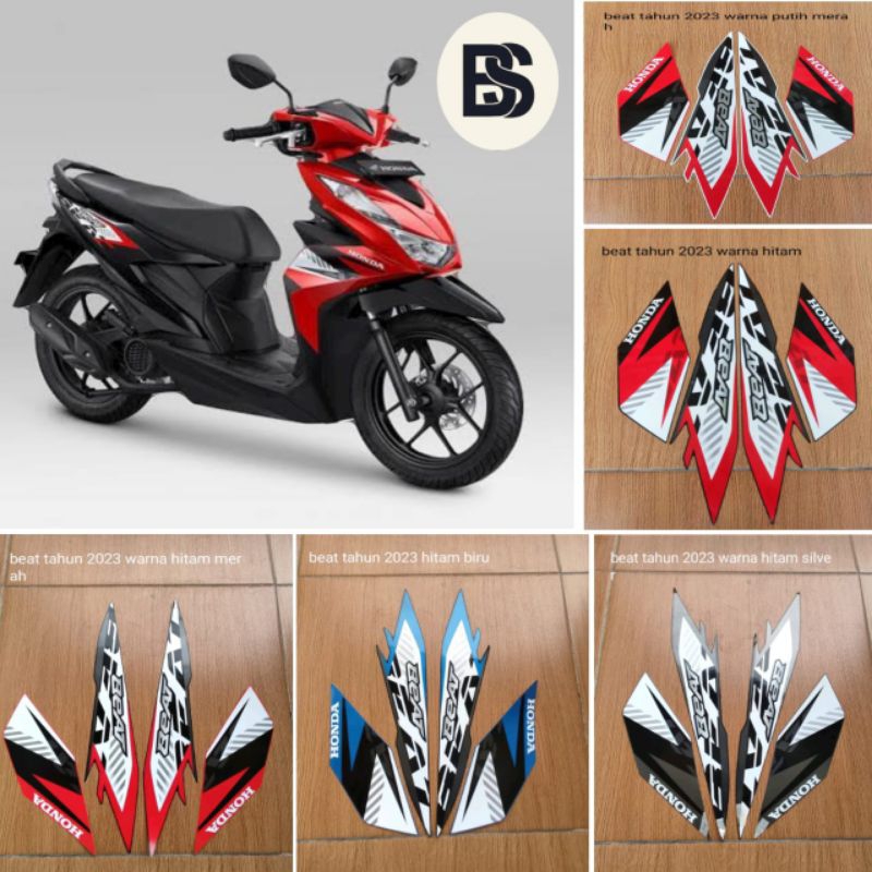 Striping Motor Standart Honda beat Ori Tahun 2023