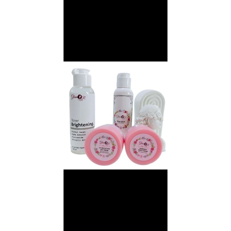 GLAMOR EXPRESS BPOM / GLAMOR SKINCARE/GLAMOROVC/PAKET EXPRES NEW/PAKET PEMUTIH WAJAH/PAKET FLEK HITA