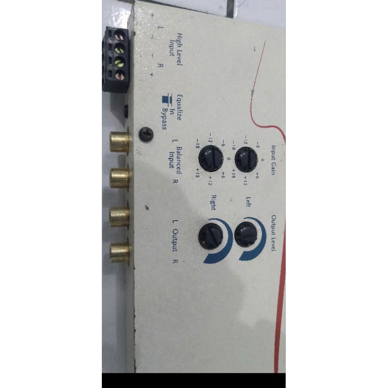 EQL audio control USA